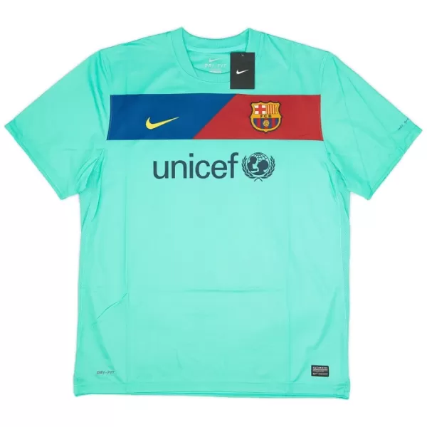 Barcelona 2010-11 Fodboldtrøje Herre Udebane Retro