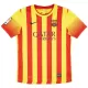 Barcelona 2013-14 Fodboldtrøje Herre Udebane Retro