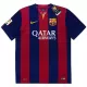 Barcelona 2014-15 Fodboldtrøje Herre Hjemmebane Retro