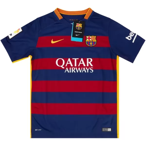 Barcelona 2015-16 Fodboldtrøje Herre Hjemmebane Retro