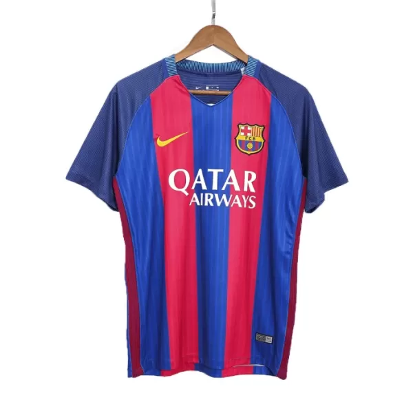 Barcelona 2016-17 Fodboldtrøje Herre Hjemmebane Retro