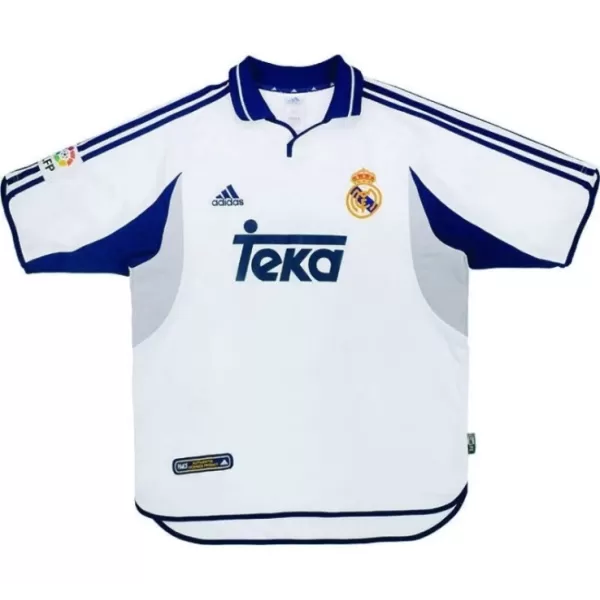 Real Madrid 2000-01 Fodboldtrøje Herre Hjemmebane Retro