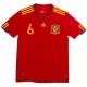 Spanien A. Iniesta 6 2010 Fodboldtrøje Herre Hjemmebane Retro