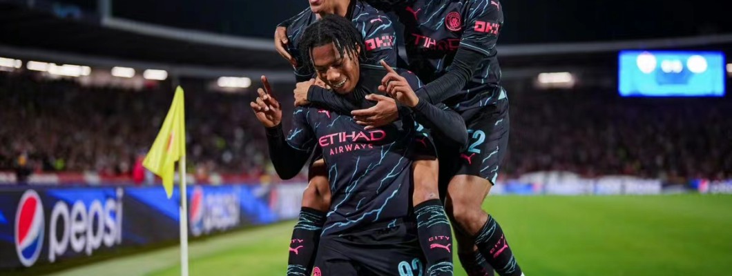 Manchester Citys ungdomstræningsstjerner skinner i Champions League